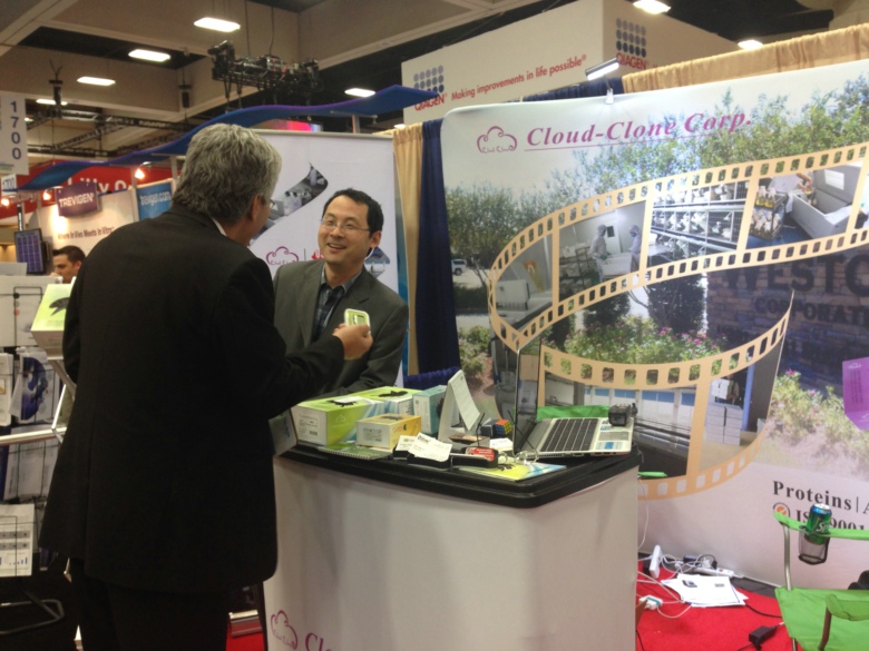 Cloud-Clone Corp. attended the 2014 AACR Annual Meeting