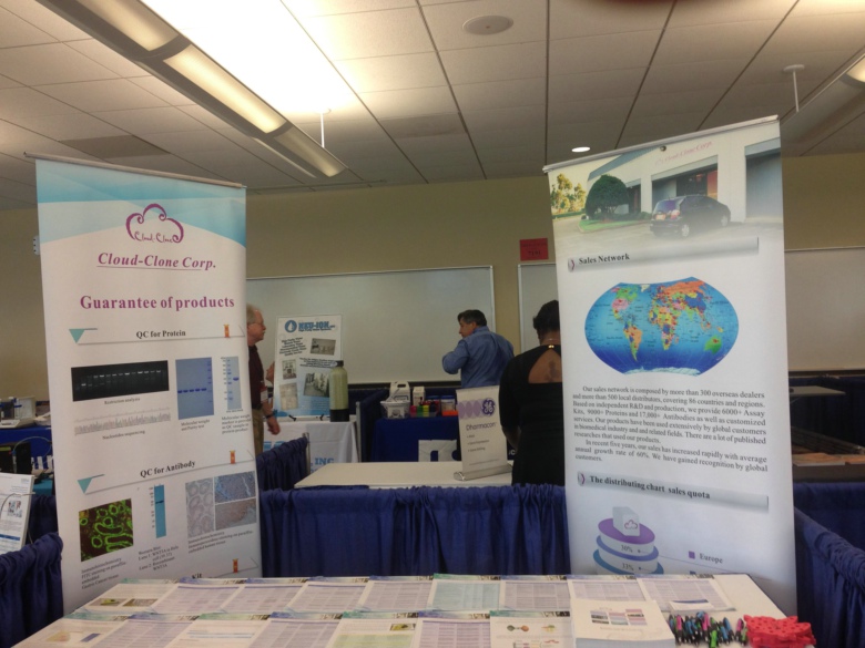Aug 06,2015 Cloud-Clone Corp. attended 2015 [270 RESEARCH CORRIDOR] BIOMEDICAL EQUIPMENT AND SUPPLIES EXHIBIT