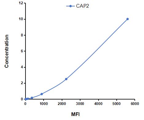 Multiplex Assay Kit for Adenylyl Cyclase Associated Protein 2 (CAP2) ,etc. by CBA (Cytometric Bead Array)