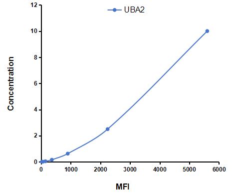 Multiplex Assay Kit for Ubiquitin Like Modifier Activating Enzyme 2 (UBA2) ,etc. by CBA (Cytometric Bead Array)
